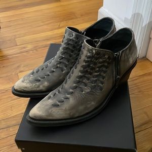 Free people slip on cowboy bootie